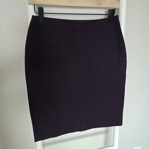 NWT Banana Republic Plum Pencil Skirt Size 0 Career Business Suit Separates